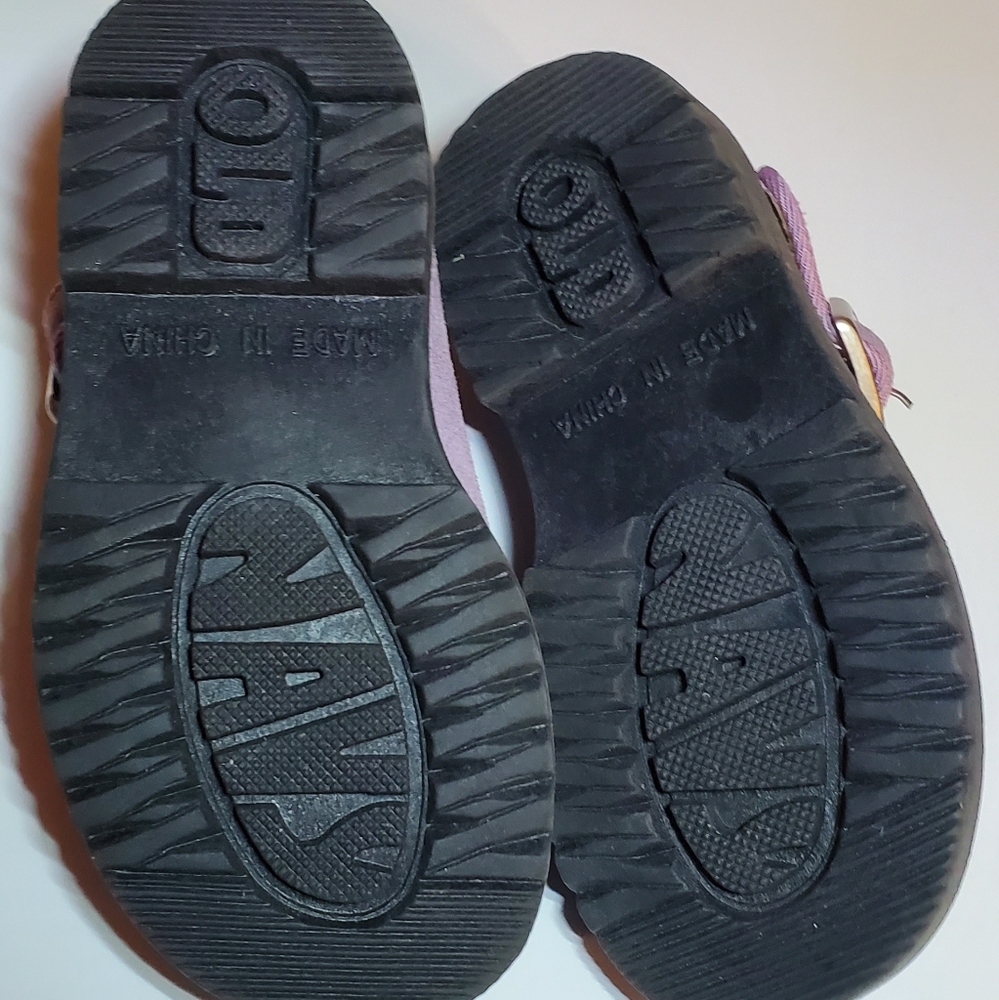 Old Navy purple little girls shoes - Picture 4 of 5